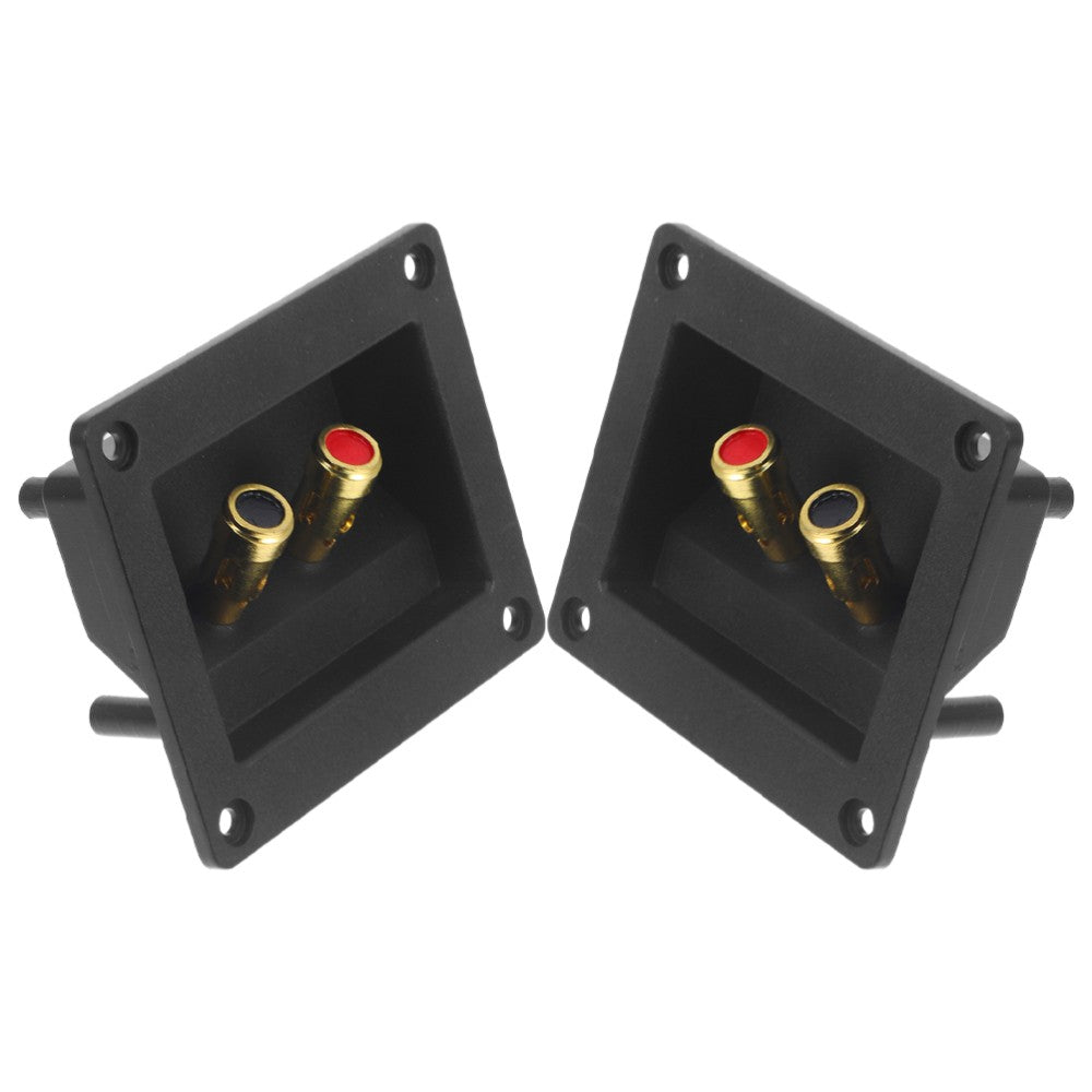 ya 5 8.7 2 Pcs for Audio Speaker Accessories Terminal Panel Junction Box Jack