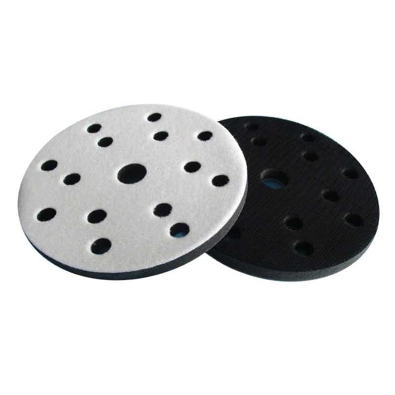 ya 14 2Pieces 150mm Flexible Interfaces Pad for Surfaces Polishing 15Hole Design