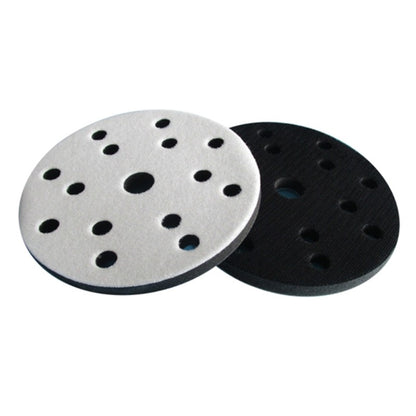 ya 14 2Pieces 150mm Flexible Interfaces Pad for Surfaces Polishing 15Hole Design