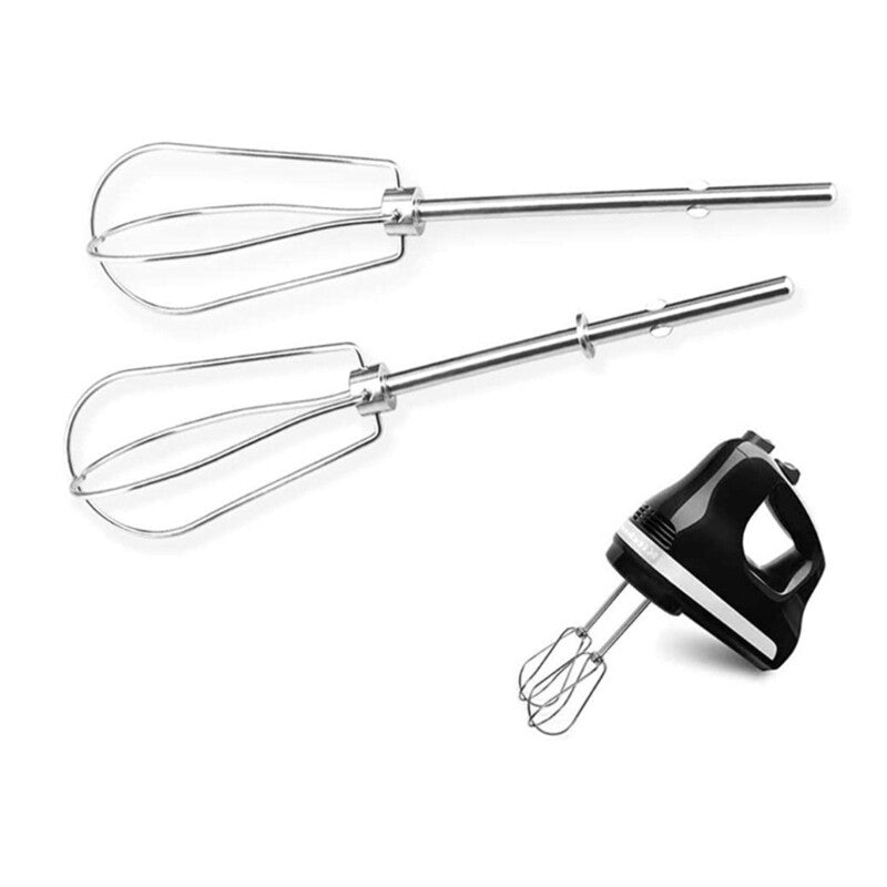 ya 26 2 Pack Eggs Beater Heads Stainless Steel Eggs Mixer Accessories Eggs Beater Part