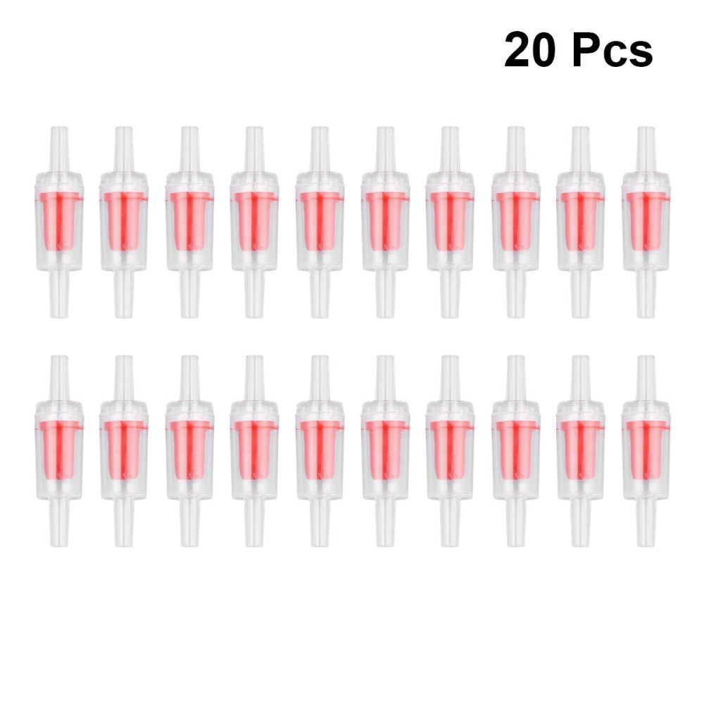 ya 5 8.7 20 Pcs Check Valve Oxygen Tubing Connectors Air Pump Fit Non-return
