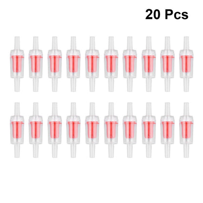 ya 5 8.7 20 Pcs Check Valve Oxygen Tubing Connectors Air Pump Fit Non-return