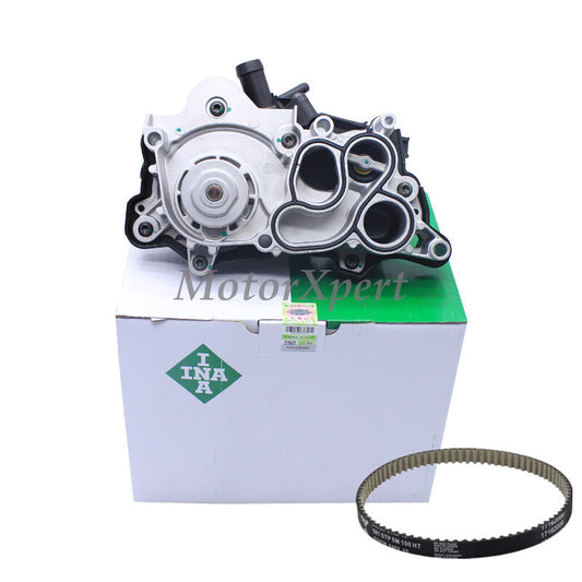 ya 9 6.4 OE INA Water Pump With Belt 04E121600AG for VW for JETTA for Golf for Passat for Audi A3 Q3 1.4