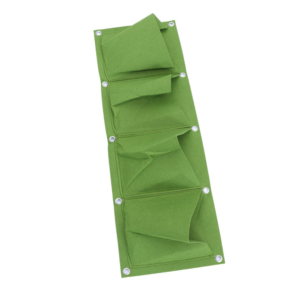 ya 14 4 -Pockets Garden Wall Hanging Planter for Decoration Horizontal Planters