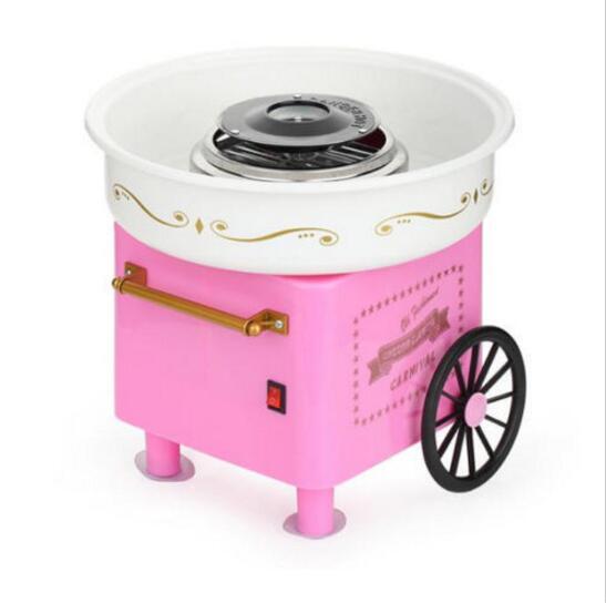 110V/220V Cotton Candy Maker Machine Vintage Retro Carnival Kids Hard Sugar t