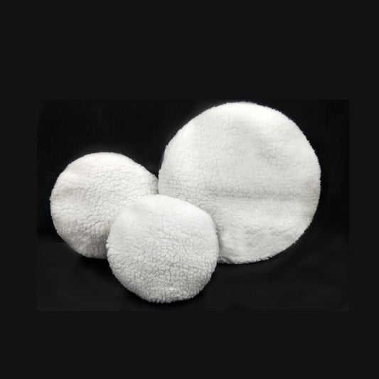 ya 12 5.22.2 3-Pack Lambswool Polishing Pads Bonnets Car Sanding Buffer Pads 