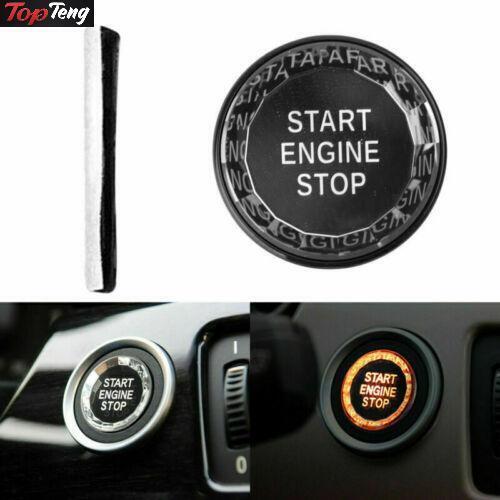 ya 1 8.5.1 Engine Start Stop Switch Button Cover Crystal Fit E Chassis E90 E92 BLK