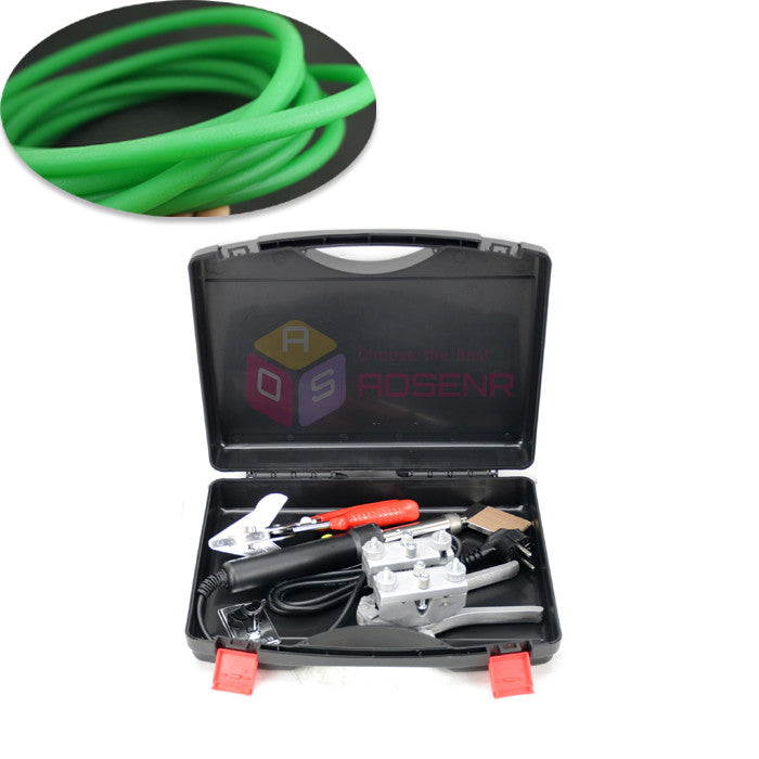 ya 25 AC110V/220V PU Round Belt Welder Butt Machine TEMP Adjustable Welding Kit NEWEST