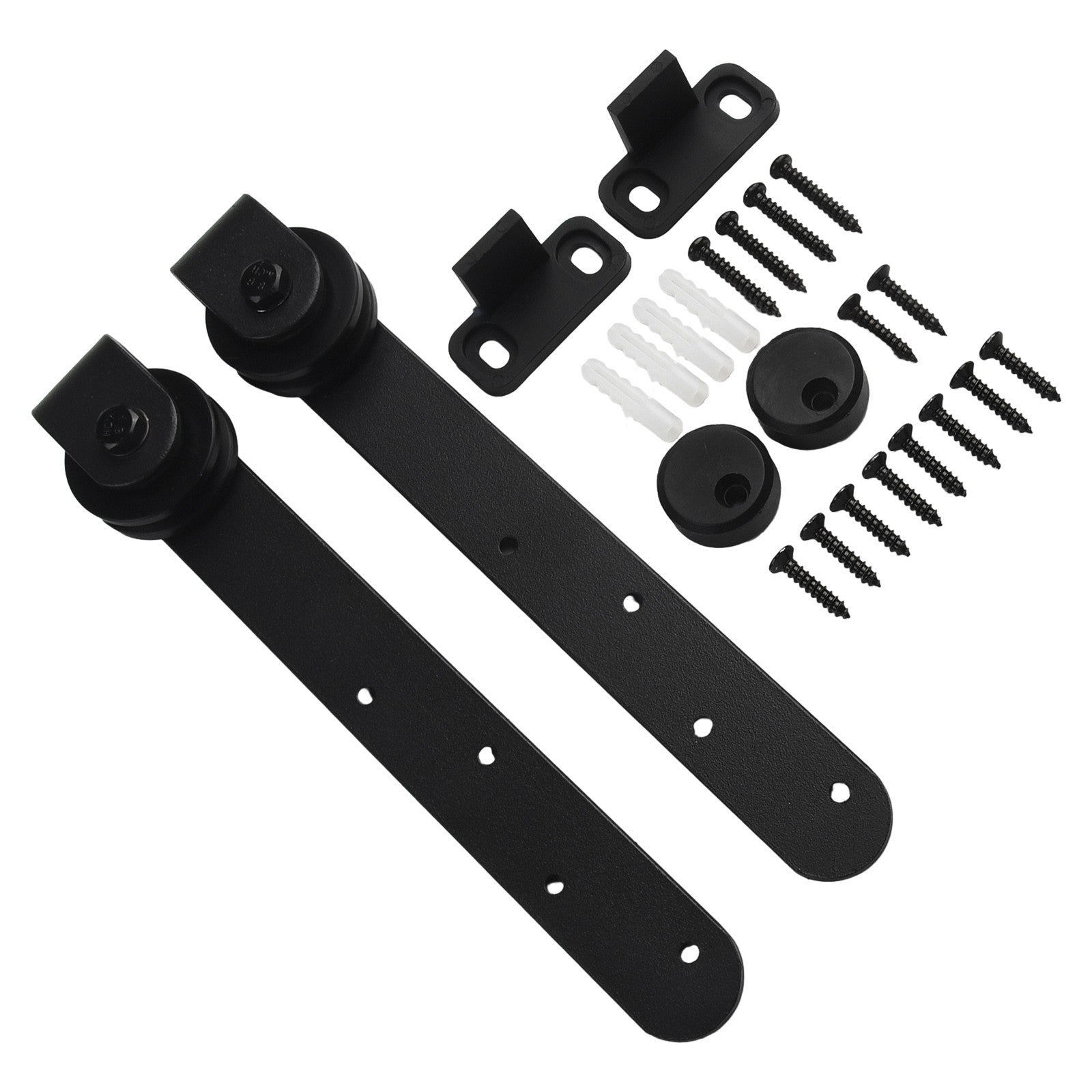 ya 14 Sliding Barn Door Hardware Kits For Cabinet Doors Rail Set Smooth Silent