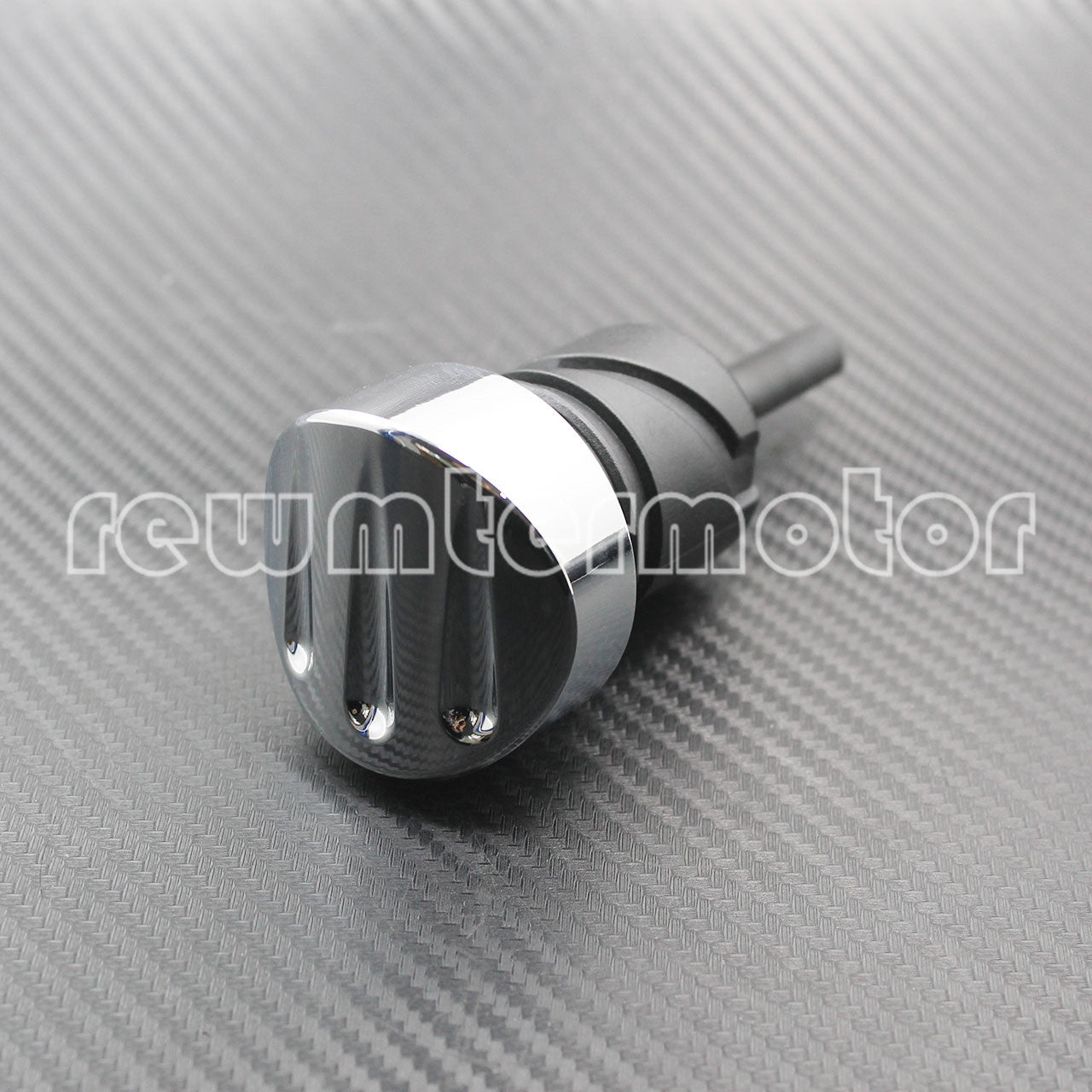 ya 2 6.29 CNC Cut Chrome Oil Dipstick Fit for Harley Sportster Iron Sportster XL 2004-2021