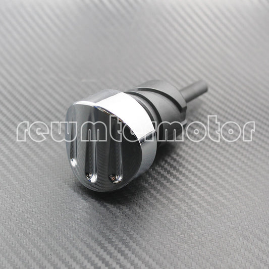 ya 2 6.29 CNC Cut Chrome Oil Dipstick Fit for Harley Sportster Iron Sportster XL 2004-2021