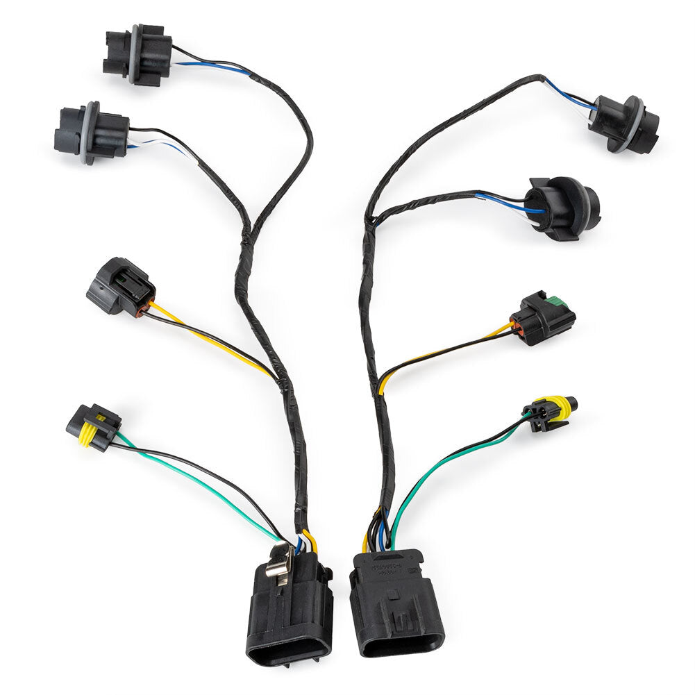ya 4 6.22 2 Piece Headlight Harness Fits 2007 - 2013 for Chevrolet Thorold 1500 HD 25962806
