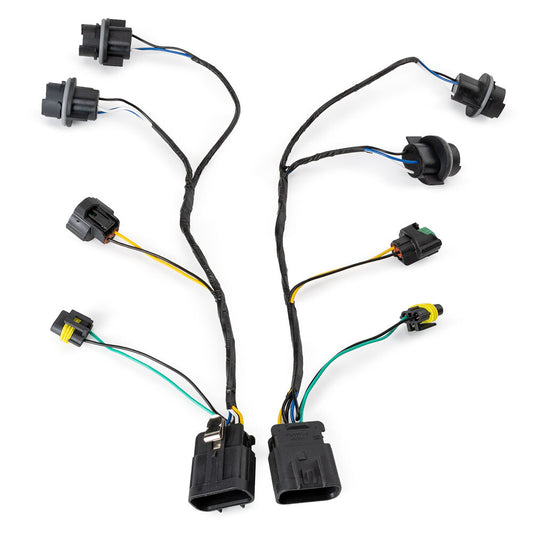 ya 4 6.22 2 Piece Headlight Harness Fits 2007 - 2013 for Chevrolet Thorold 1500 HD 25962806