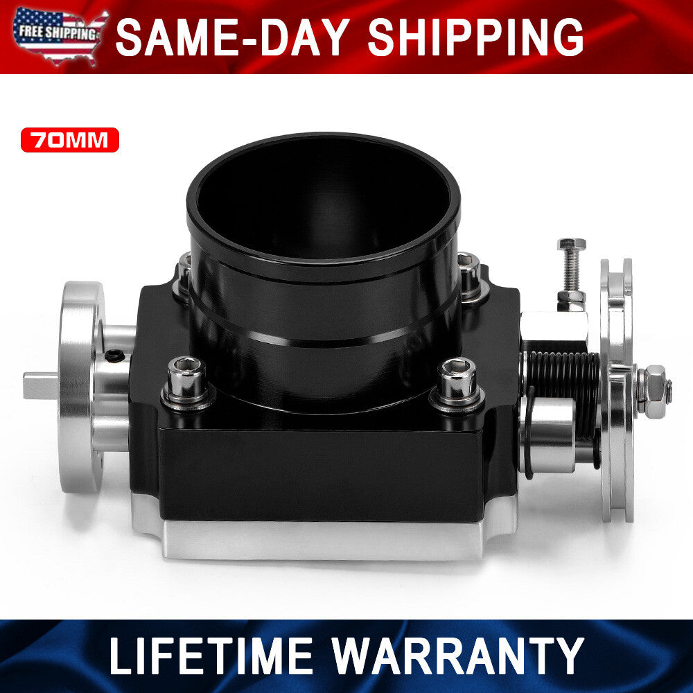 ya 5 8.7 Throttle Body Universal 70MM 2.75 Adapter for Dodge for Ram 5.7L 6.1L 6.4L Hemi