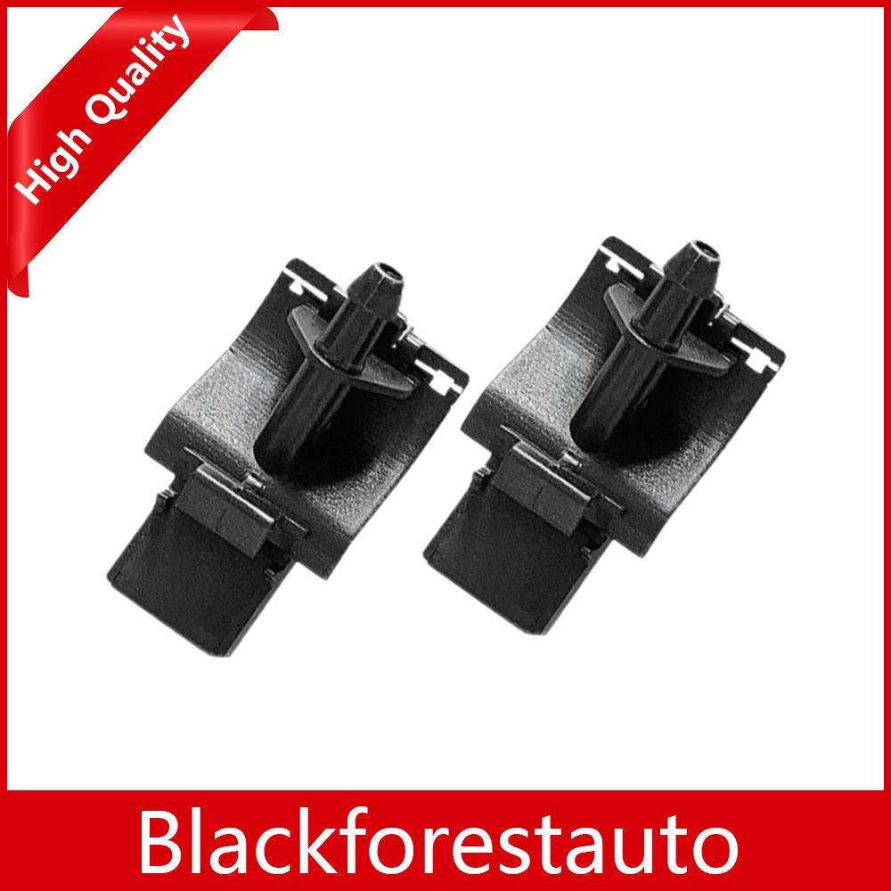 ya 13 Fits For Ranger Mk3 Mk4 2Pcs Front Windshield Wiper Washer Spray Nozzle Black