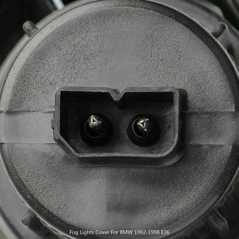 ya 1 8.5.4 Pair Replacement Fog Lights Lamp Lens Yellow Fits 92-98 E36 3 318 325