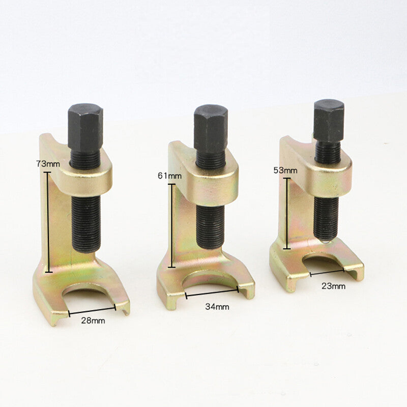 ya 14 3PCS Ball Joint Separator Pullers Kit Joint Tap Tie Rod Head Removal Repair Tool