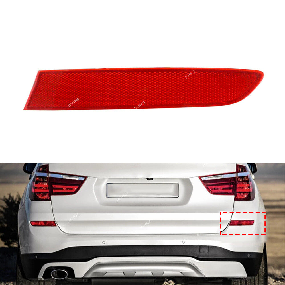 ya 27 6.21 Rear RH Bumper Reflector Strip Cover for BMW F25 X3 Series 2014 2015 2016 2017