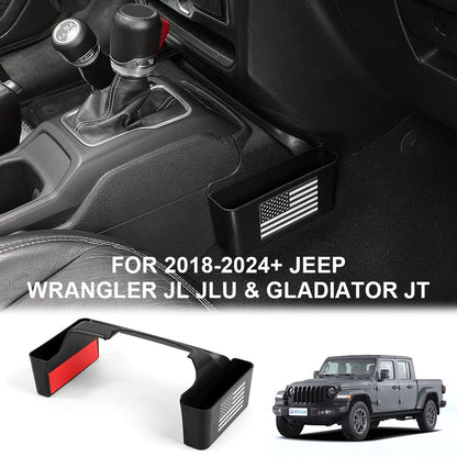 ya 5 8.7 Console Shifter Storage Box For 2020-2025 for Jeep Gladiator Gear Shift Organizer