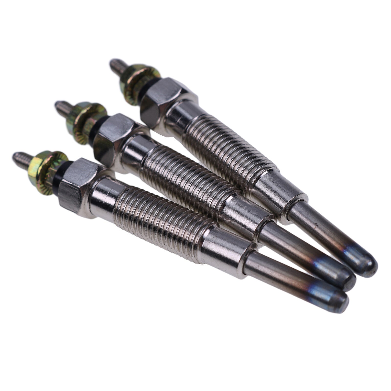 ya 1 7.4 3X 12V Glow Plug 32A66-04101 for Mitsubishi S4Q2 S4S Engine Forklift F18B FD28