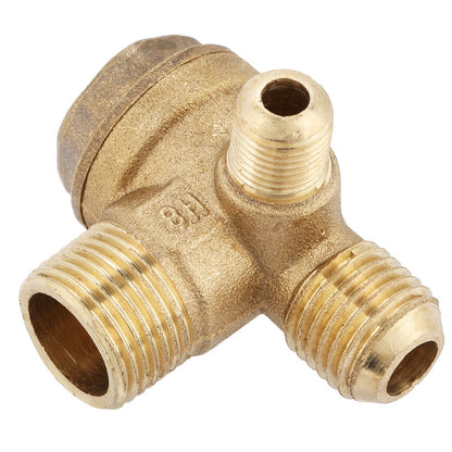 ya 14 Male Thread 90¡ãBrass Air Compressor Check Valve Accessory Tool 20*14*10mm