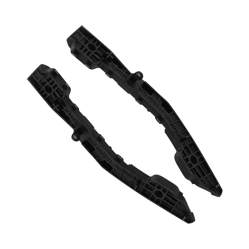 ya 27 6.18 2Pcs For W167 GLE Class 2020-2024 Front Left+Right Bumper Grille Mount Black