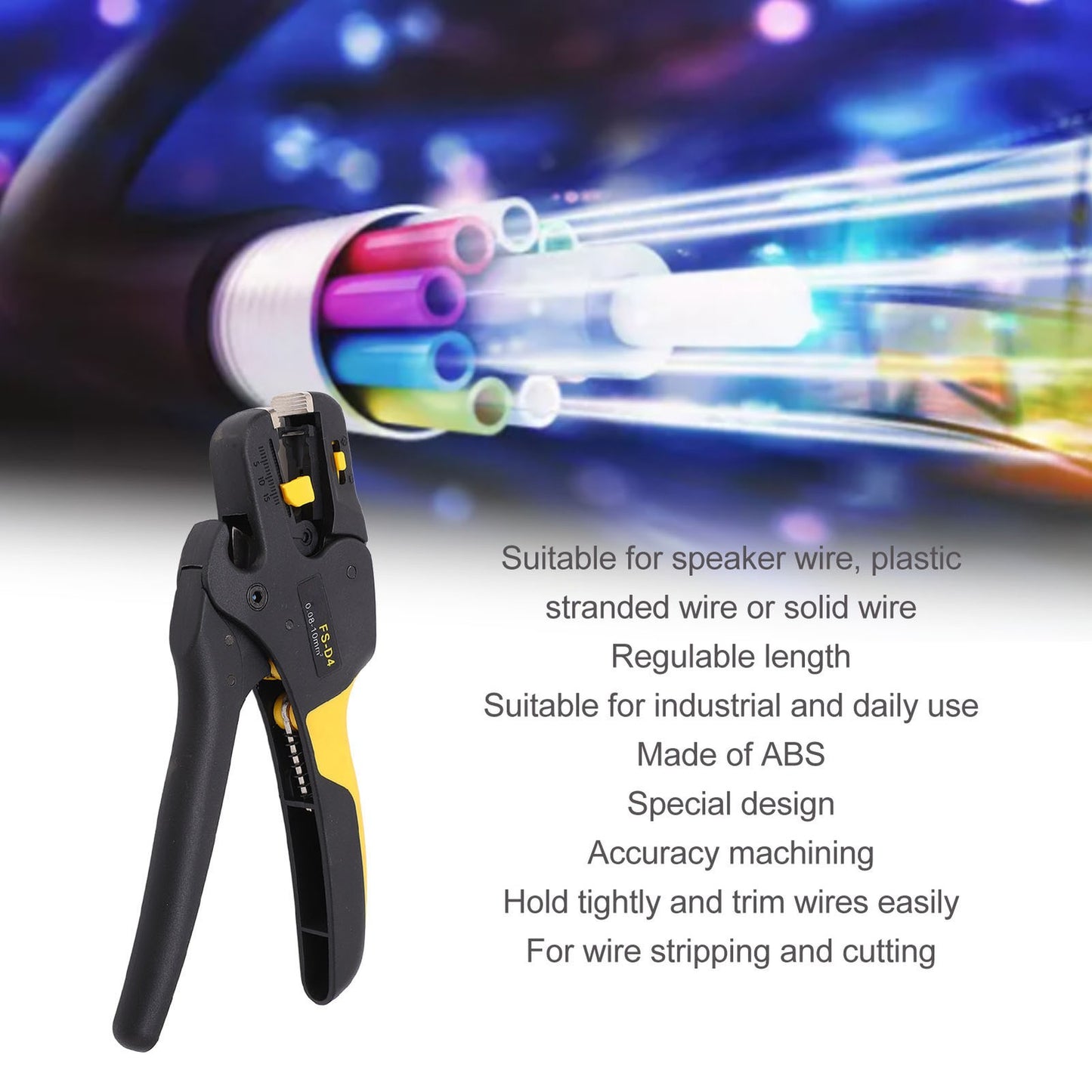 ya 25 Wire Stripper Labor Saving Automatic Regulable Cord Stripping Pliers For