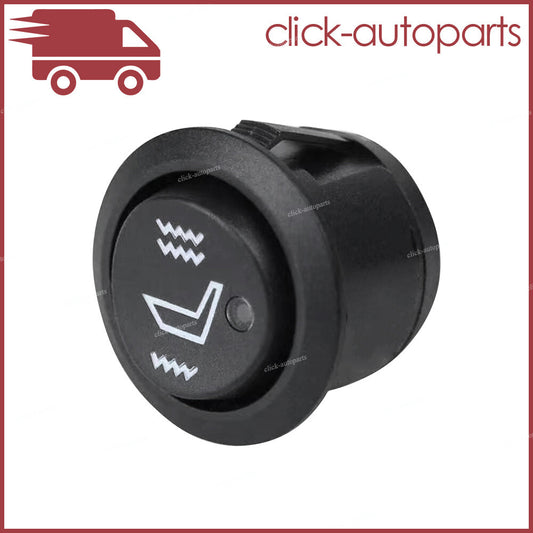 ya 12 5.22 For Universal Carbon Fiber Heated for Seat Heater Kit Car Cushion Round Switch 12V