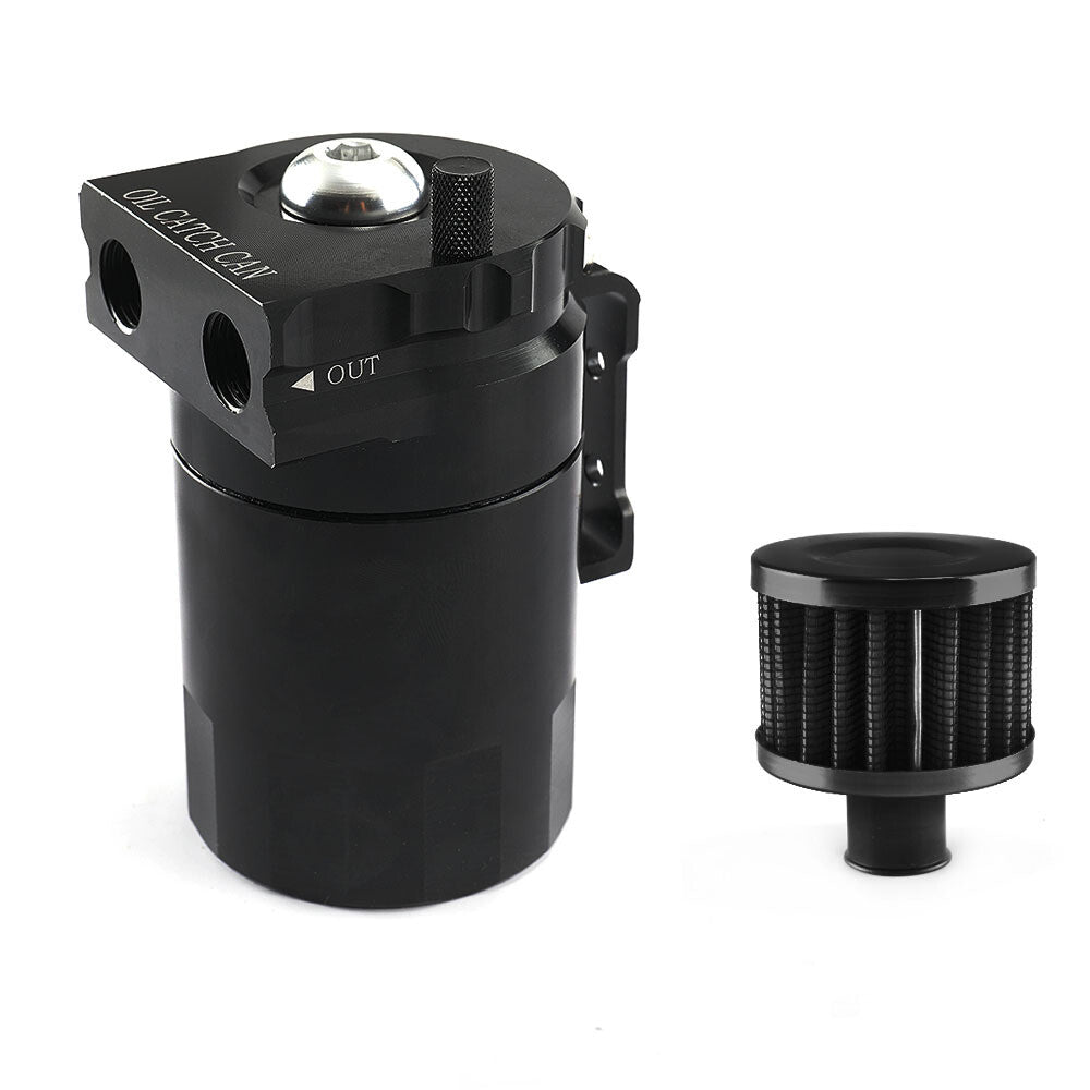 ya 1 8.5.3 Aluminum Universal Oil Tank Kit Reservoir Confused Tank with Breathing Filter 
