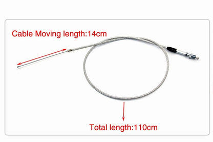 ya 5 8.7 110cm Green Throttle Cable Motorcycle ATV Single Head For Motorcycle