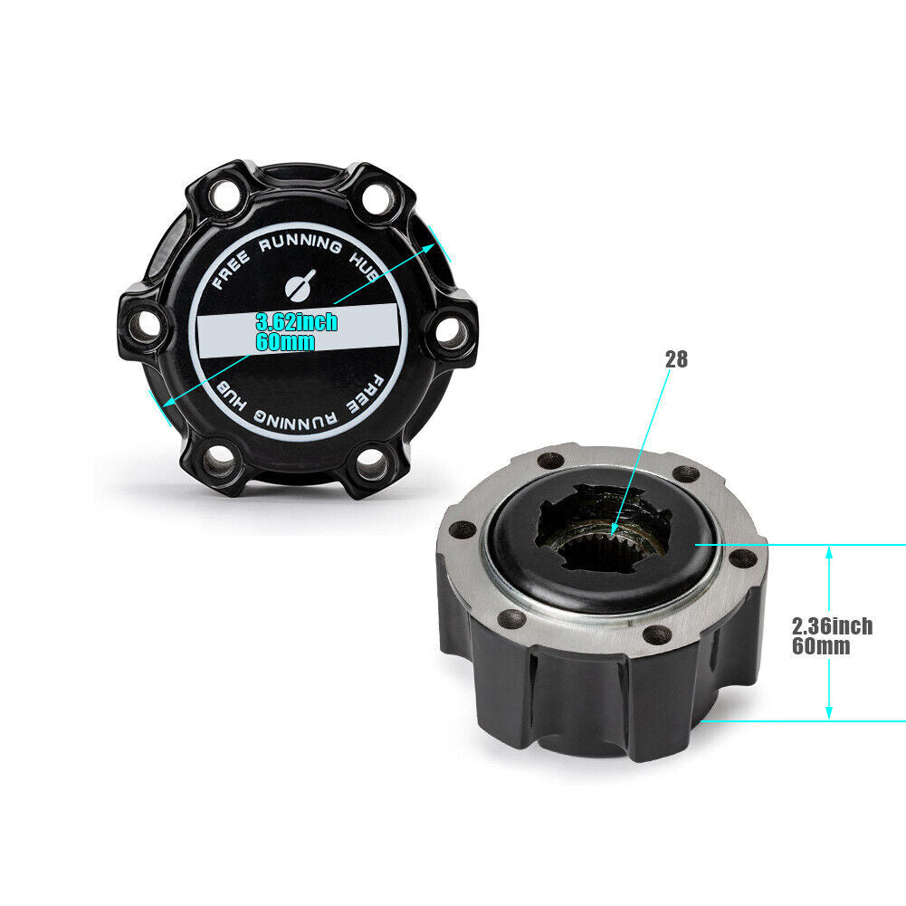 ya 5 8.7 2x 40260-1S700 Running Wheel Hub Lock Set For Frontier X-Terra Navara D22