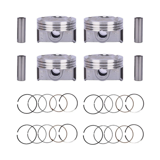 ya 3 6.25.2 4 *Piston & Rings kit Assembly for Hyundai 2012-2016 for Kia Accent Rio 1.6L DOHC
