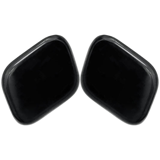ya 13 2x LH & RH Headlight Washer Spray Nozzle Cover Unpainted Fits for Sorento 13-14