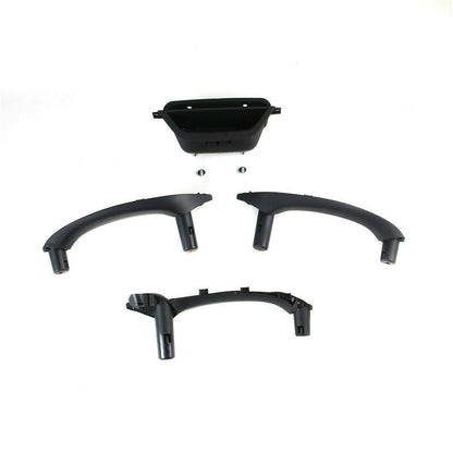 ya 5 8.7 LHD Black ABS Inner Interior Door Handle Cover Fit for BMW X3 X4 #51419209215/16#