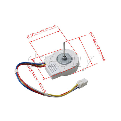 ya 26 WR60X10209 WR60X10042 WR60X10053 LP15442 Metal & Plastic Evaporator Fan Motor