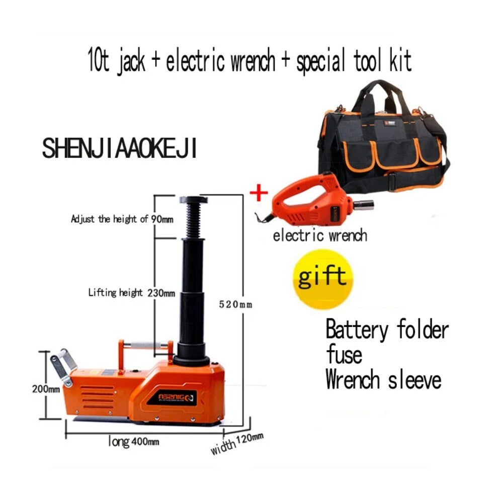 ya 26 12V Electro-Hydraulic Floor Jack 10T Truck Mounted Horizontal High Power Jacks