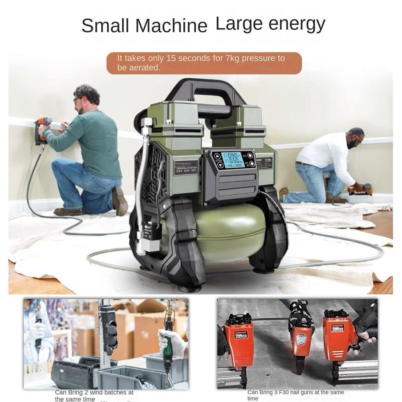 ya 14 Air Compressor Portable Small Mute Painting High-pressure Air Compressor 220V