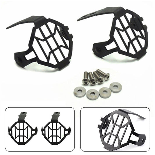 ya 4 6.22 Steel Headlight Guard Grill Cover For R1200GS R1250GS F800GS 750GS