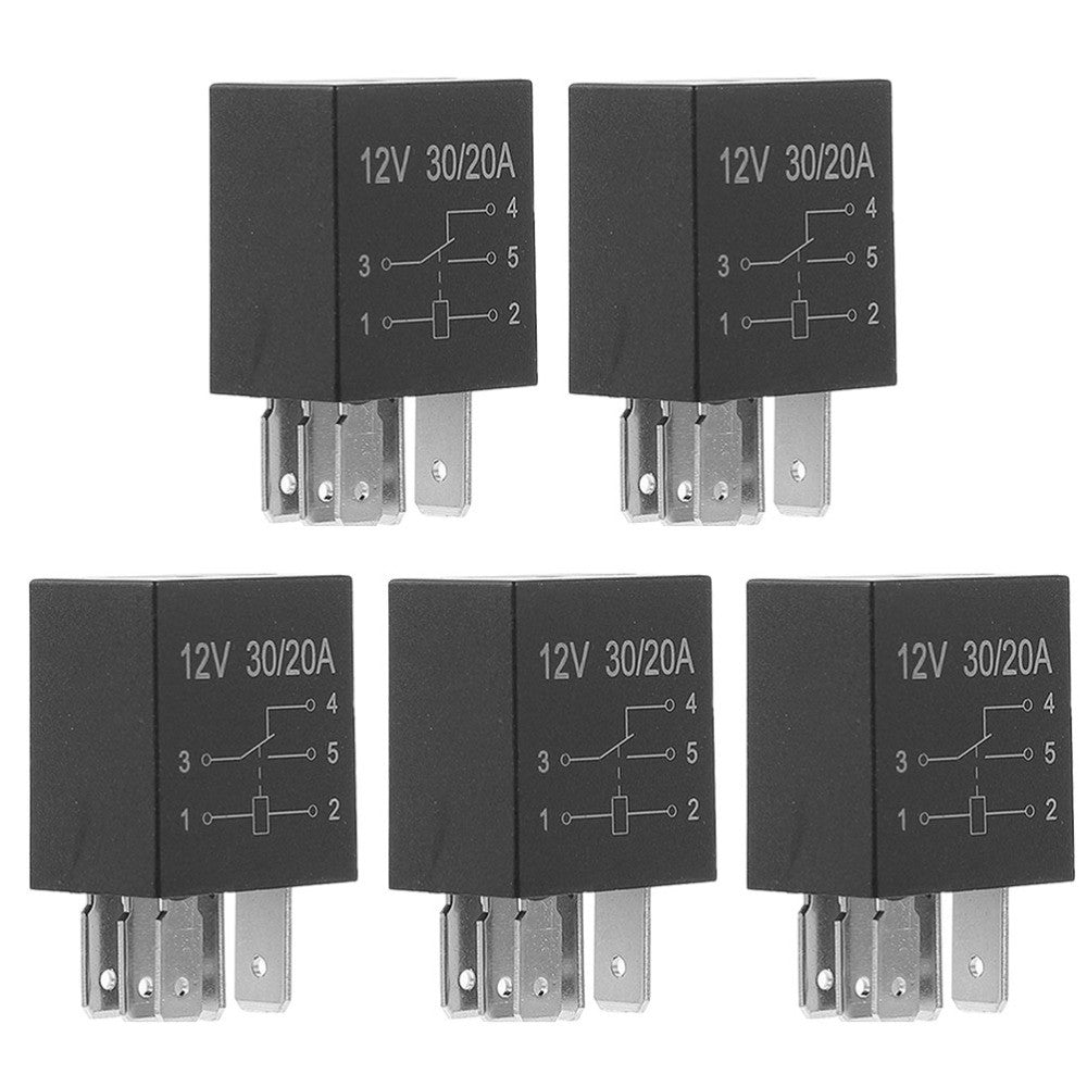 ya 1 7.4 5 Pcs Automotive Relay Multi-purpose Power High-perfor for MANce Car Starter