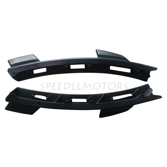 ya 27 6.18.2 for Hyundai Accent 2012-2017 New Front Bumper Brackets Left & Right Black