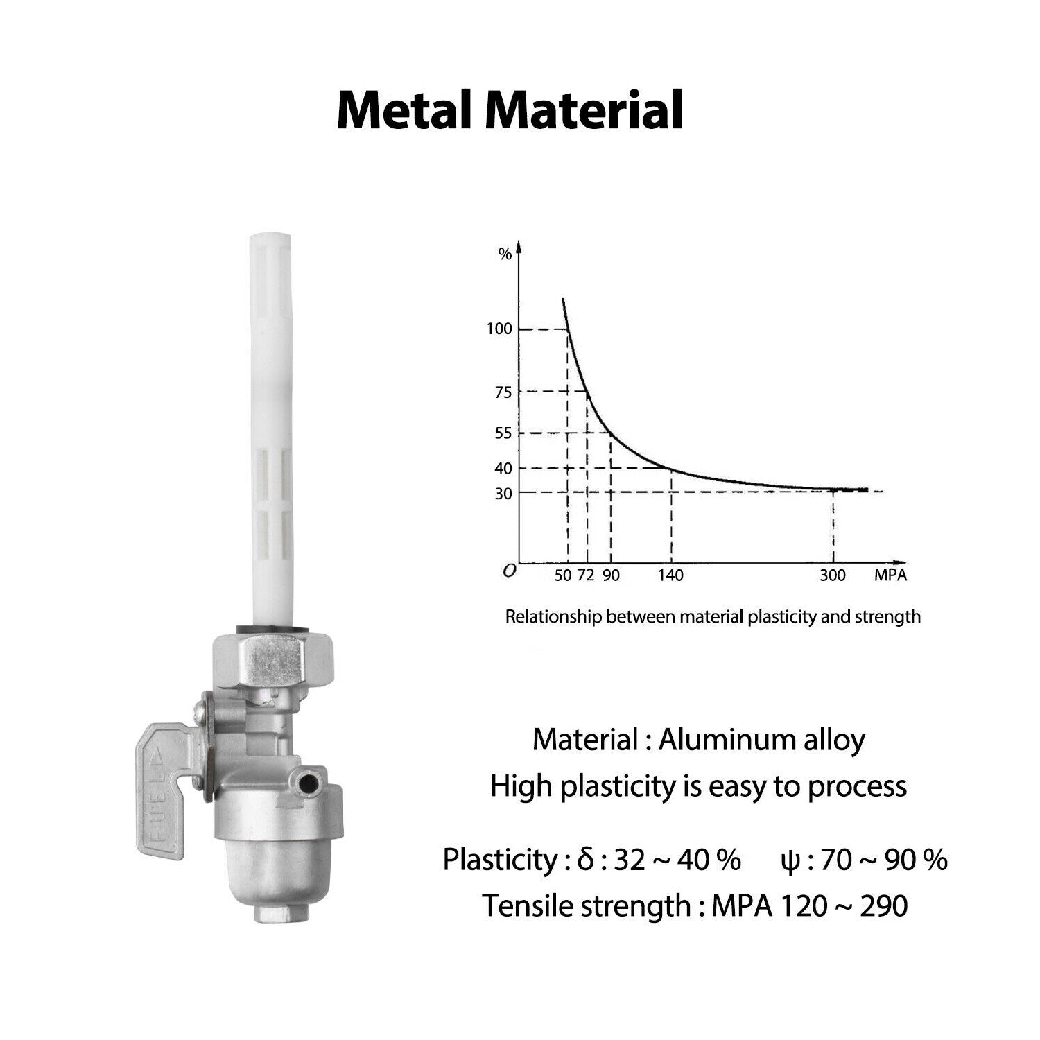ya 5 8.7 Fit For CB750F CB750K CB900C CB900F Magna 700 750 Fuel Valve Petcock Assembly