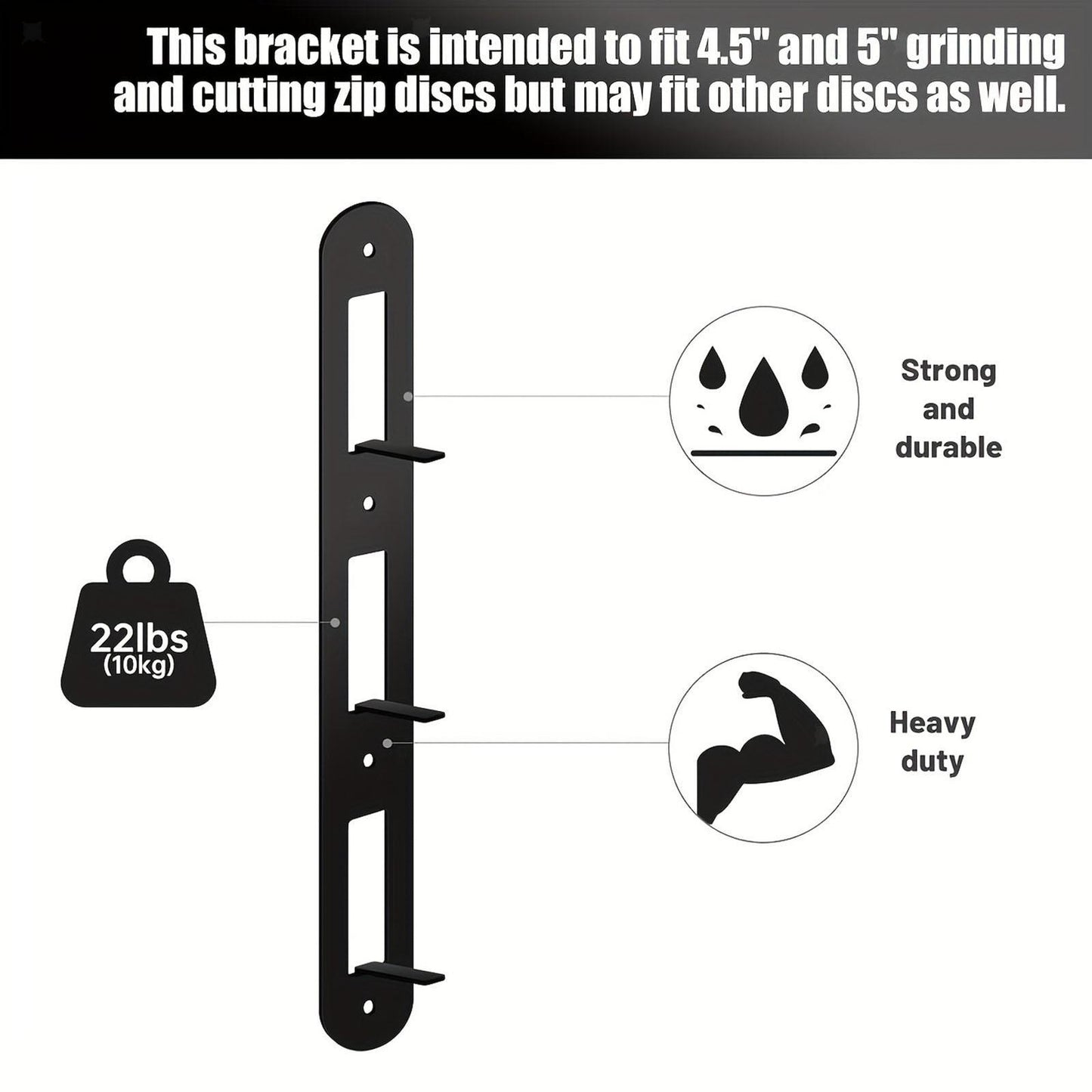 ya 17 Grinding Disc Rack Grinder Disc Storage Holder for Wall Polishing Machine