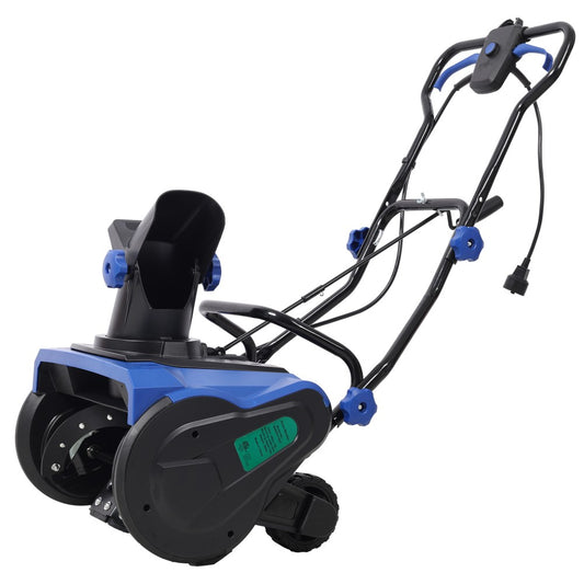 ya 28 Corded Electric 20in Snow Thrower, 15A 120V, 30ft Throw Distance, ETL Certified