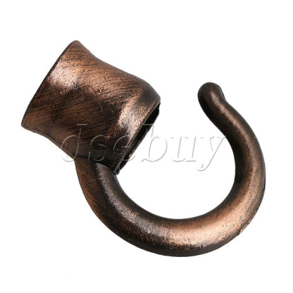 ya 14 20 x Bronze M10 Thread Ceiling Hook Holder Lamp Base Light DIY Accessory