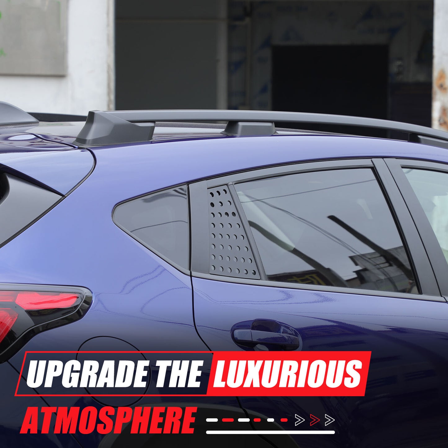 ya 1 8.5.3 for Alfa Romeo Giulia 2017 - 2021 Gloss Black Rearview Mirror Protectors 2 Piece Set
