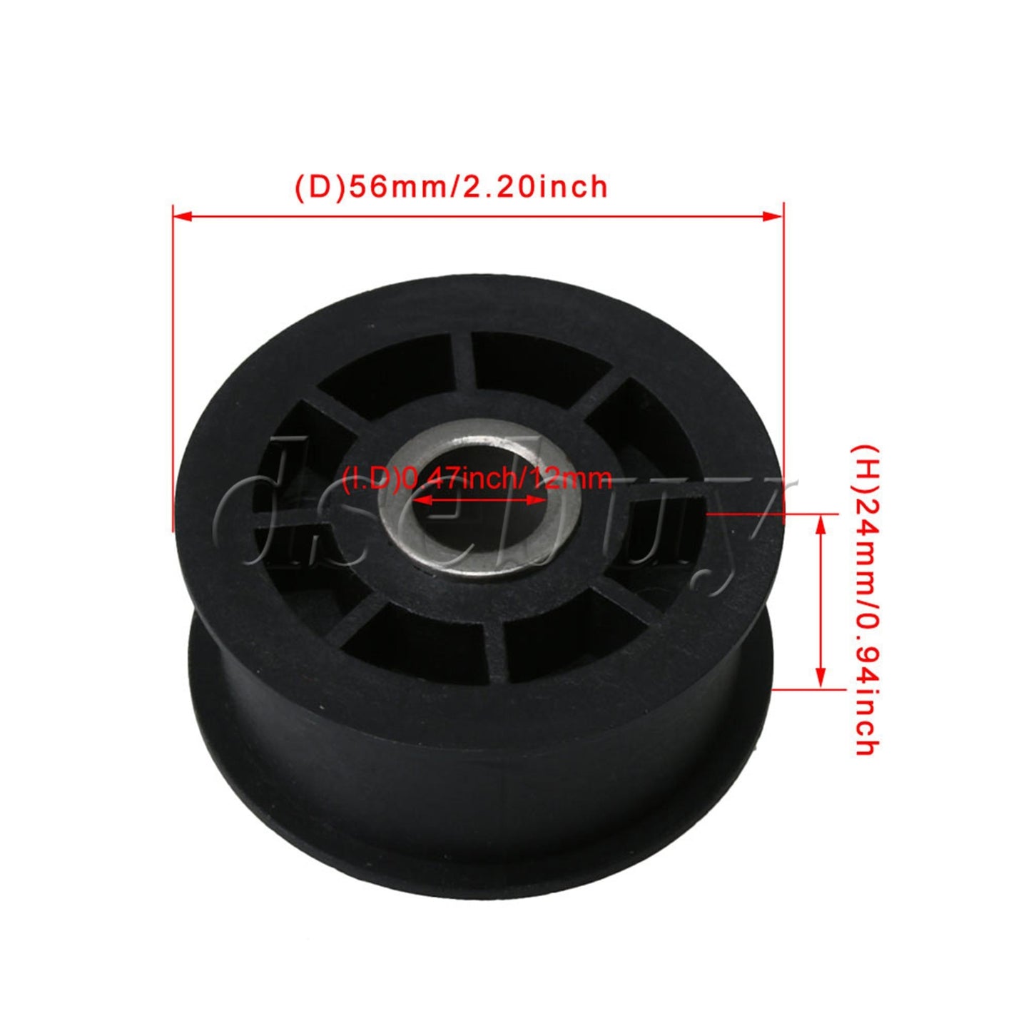 ya 26 Washing Machine Idler Pulley Wheel Black 40045001 Replacement for 
