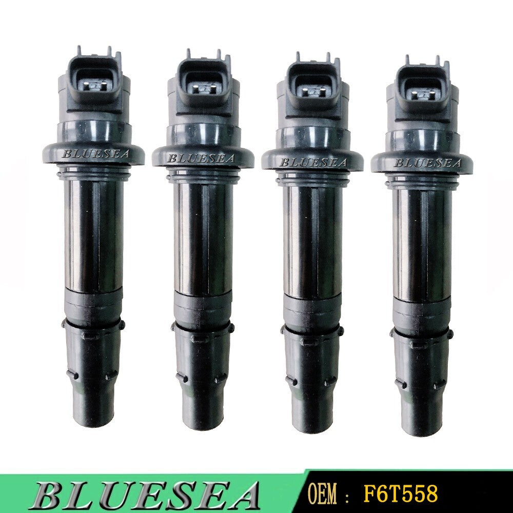 ya 5 8.7 4 PCS OE F6T558 New Ignition Coils Fits for Yamaha MT-07 R6 RJ15 Bj YZF R1FZ8