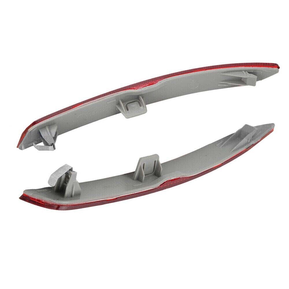 ya 2 7.16 2pcs Bumper Right+Left Red Rear Reflector M Sport New Fit for BMW 5 SERIES F10