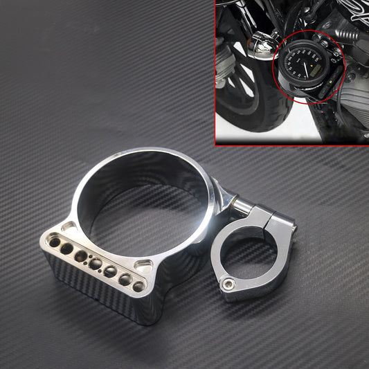 ya 2 6.29 39mm/16 Chrome Side Mount Speedo Relocation Bracket for Harley Sportster 883 1200