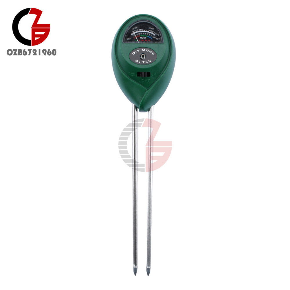 ya 26 Soil Tester 3-in-1 Plant Moisture Meter Light and PH Tester for Home Garden Lawn